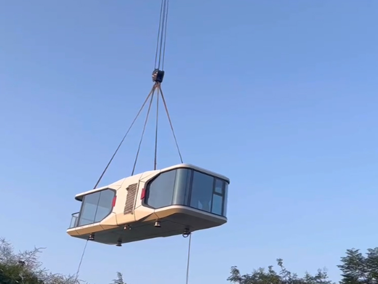 Prefab portable mobile house/space capsule house/prefabricated house